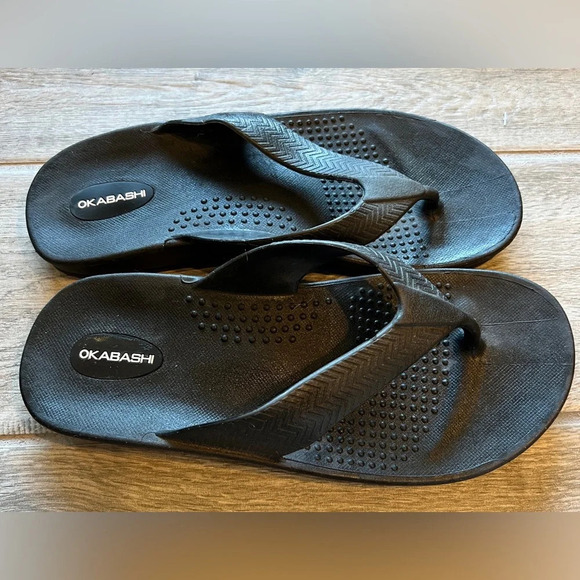 Okabashi jelly sandals size ML which is 8-9 women's or 6 1/2-7 1/2 men - Picture 4 of 6